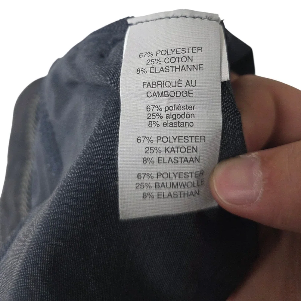 Vuori Performance Shorts Mens 36 Charcoal Grey Stretch Hiking Outdoor Athleisure